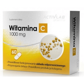 Witamina C 1000 mg Activlab Pharma, kapsułki, 60 sztuk. - zdjęcie produktu