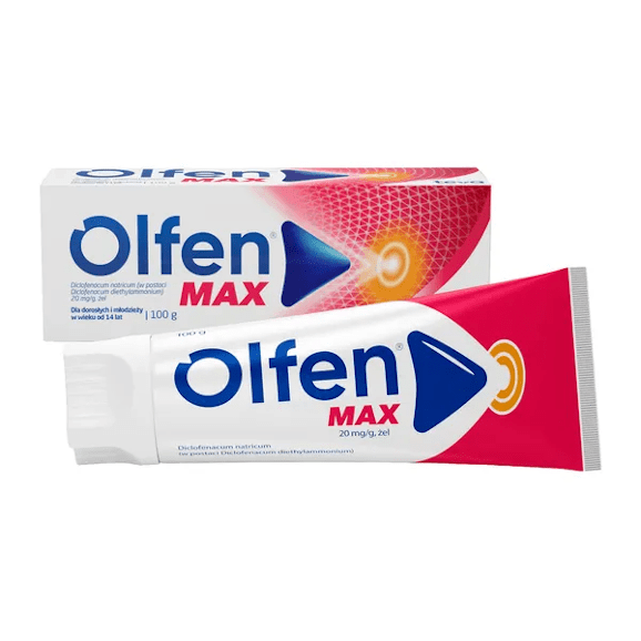 Olfen MAX, 20 mg/g, żel, 100 g - zdjęcie produktu
