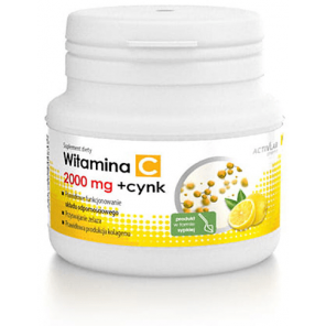 Activlab Pharma, Witamina C 2000 mg + Cynk 10 mg, proszek, 150 g - zdjęcie produktu