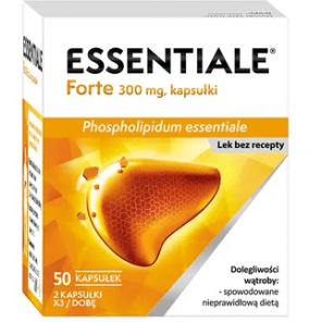 Essentiale Forte, 300 mg, kapsułki, 50 szt. - zdjęcie produktu