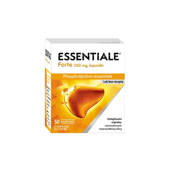Essentiale Forte, 300 mg, kapsułki, 50 szt. - zdjęcie produktu