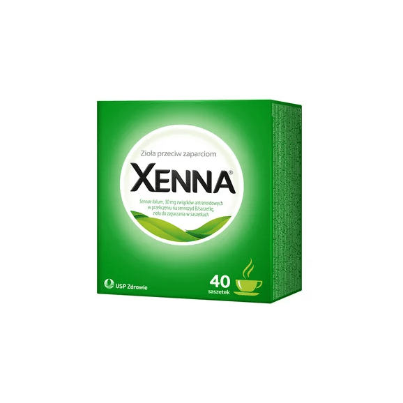 Xenna, zioła na zaparcia, fix, 40 szt. - zdjęcie produktu