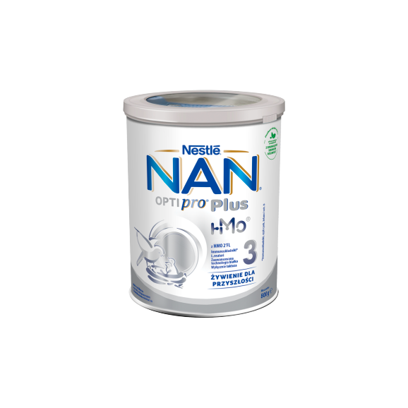 Nestle NAN Optipro Plus 3 HMO, mleko dla dzieci po 1. roku życia, 800 g - zdjęcie produktu