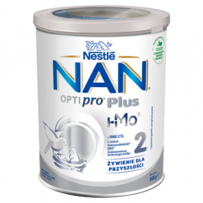 Nestle NAN Optipro Plus 2 HMO, mleko następne dla niemowląt po 6 miesiącu, 800 g - zdjęcie produktu