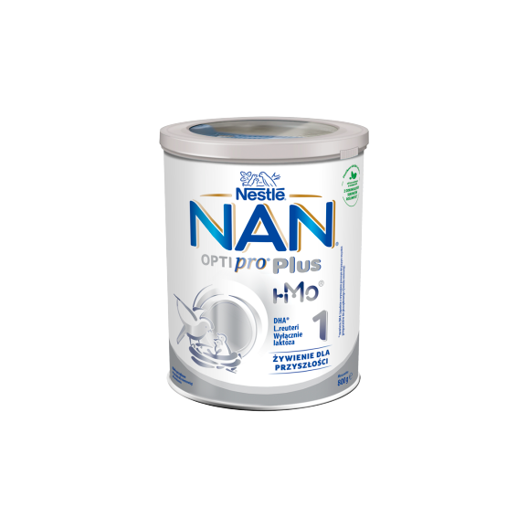 Nestle NAN Optipro Plus 1 HMO, mleko początkowe dla niemowląt od urodzenia, 800 g - zdjęcie produktu