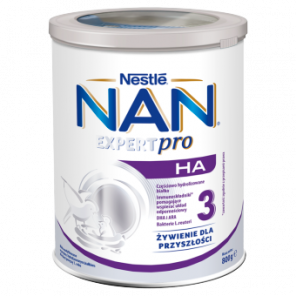 Nestle NAN Expert Pro HA 3, hypoalergiczne mleko modyfikowane dla dzieci po 1 roku, 800 g - zdjęcie produktu
