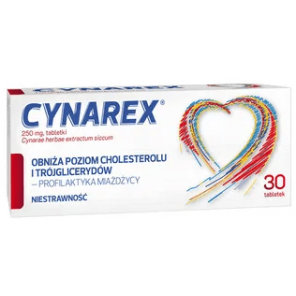Cynarex, tabletki, 250 mg, 30 szt. - zdjęcie produktu