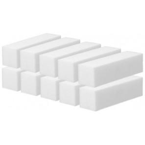 Blok polerski Tools For Beauty, 4 w 1, biały, 10 szt. - zdjęcie produktu