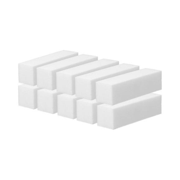 Blok polerski Tools For Beauty, 4 w 1, biały, 10 szt. - zdjęcie produktu