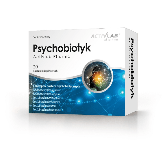 Activlab Pharma, Psychobiotyk, 20 kaps. - zdjęcie produktu
