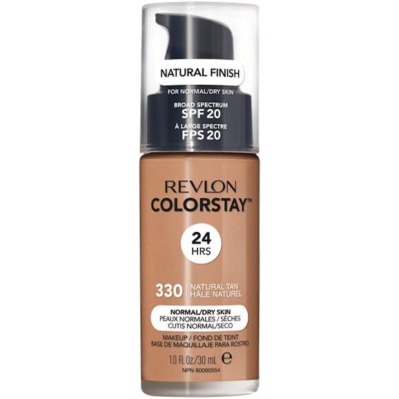 Podkład w płynie Revlon ColorStay For Normal/Dry Skin SPF 20 330 NATURAL TAN Podkład w płynie Revlon ColorStay For Normal/Dry Skin SPF 20 330 NATURAL TAN - zdjęcie produktu