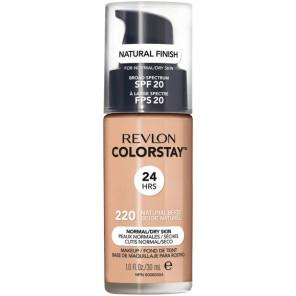 Podkład w płynie Revlon ColorStay For Normal/Dry Skin SPF 20 220 NATURAL BEIGE - zdjęcie produktu