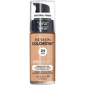 Podkład w płynie Revlon ColorStay For Normal/Dry Skin SPF 20 250 FRESH BEIGE - zdjęcie produktu