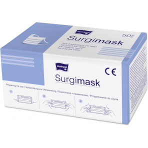 Surgimask Maski medyczne typu II niejałowe, 50 szt. - zdjęcie produktu