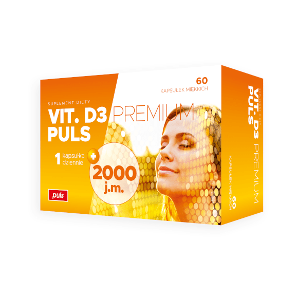 Vitamina D3 Premium PULS 2000jm, kapsułki, 60 szt. - zdjęcie produktu