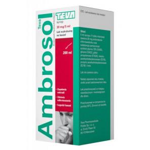 Ambrosol Teva, 30 mg/5 ml, syrop, 200 ml - zdjęcie produktu