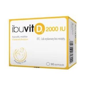 Ibuvit D3 2000 IU, kapsułki miękkie, 90 szt. - zdjęcie produktu