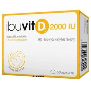 Ibuvit D3 2000 IU, kapsułki miękkie, 60 szt. - zdjęcie produktu