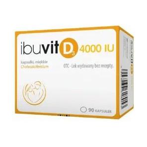 Ibuvit D3 4000 IU, kapsułki miękkie, 90 szt.