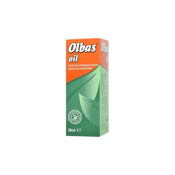 Olbas Oil, płyn do sporządzania inhalacji parowej, 28 ml - zdjęcie produktu