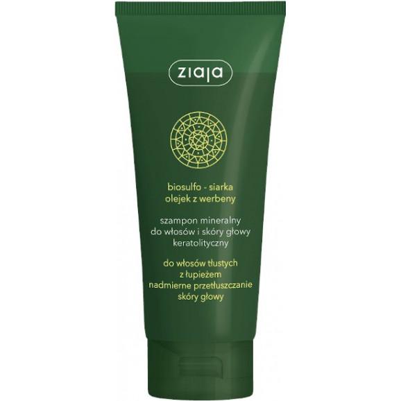 Ziaja, szampon mineralny do włosów i skóry głowy keratolityczny, 200 ml - zdjęcie produktu