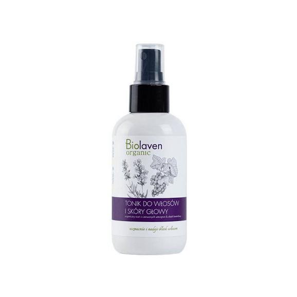 BIOLAVEN Tonik do włosów i skóry głowy z octem winogronowym (150 ml) - zdjęcie produktu