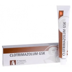 Clotrimazolum GSK, 10 mg/g, krem, 20 g - zdjęcie produktu