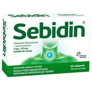 Sebidin, tabletki do ssania, 20 szt. - zdjęcie produktu