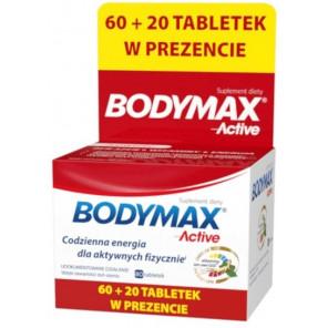  Bodymax Active, tabletki, 60 szt. 20 szt. gratis