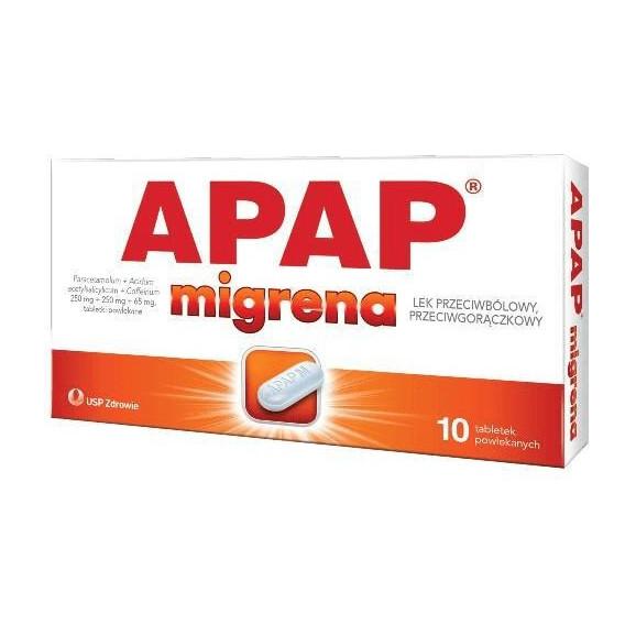 Apap Migrena, tabletki, 10 szt. - zdjęcie produktu
