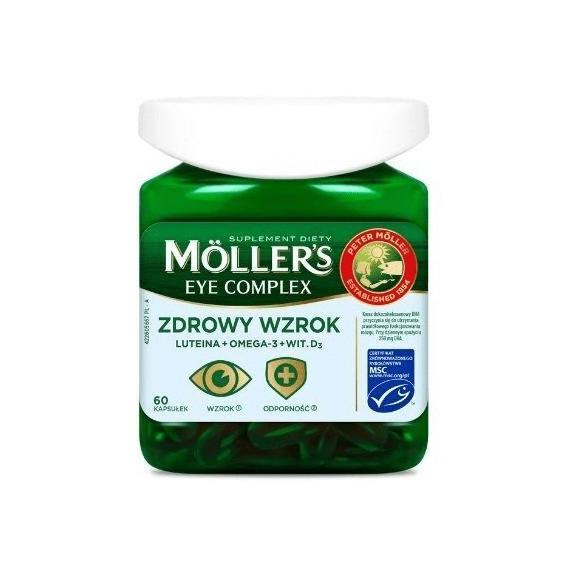 Moller's Eye Complex Zdrowy Wzrok, kapsułki, 60 szt. - zdjęcie produktu
