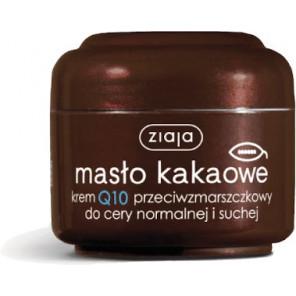 Ziaja Masło Kakaowe, krem Q10 przeciwzmarszczkowy, 50 ml - zdjęcie produktu