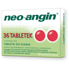 Neo-Angin, tabletki do ssania, 36 szt. - zdjęcie produktu