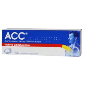 ACC 200 mg, tabletki musujące, 20 szt. - zdjęcie produktu