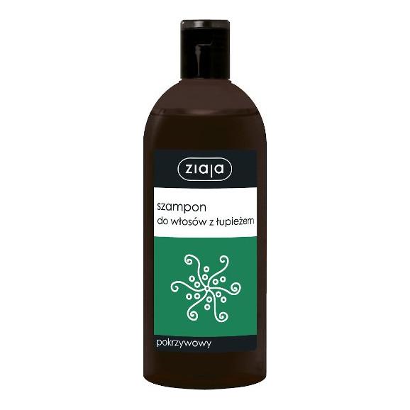 Ziaja, szampon pokrzywowy do włosów z łupieżem, 500 ml - zdjęcie produktu