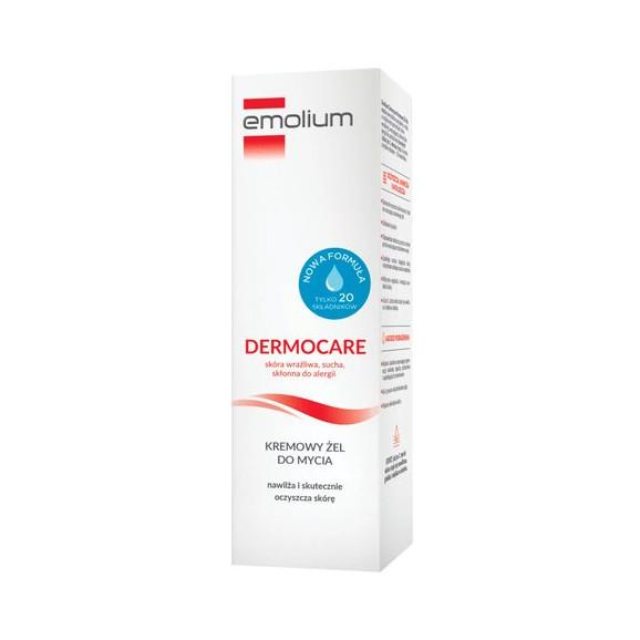 Emolium Dermocare, kremowy żel do mycia, 200 ml - zdjęcie produktu