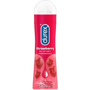 Durex Strawberry, żel intymny truskawkowy, 50 ml - zdjęcie produktu