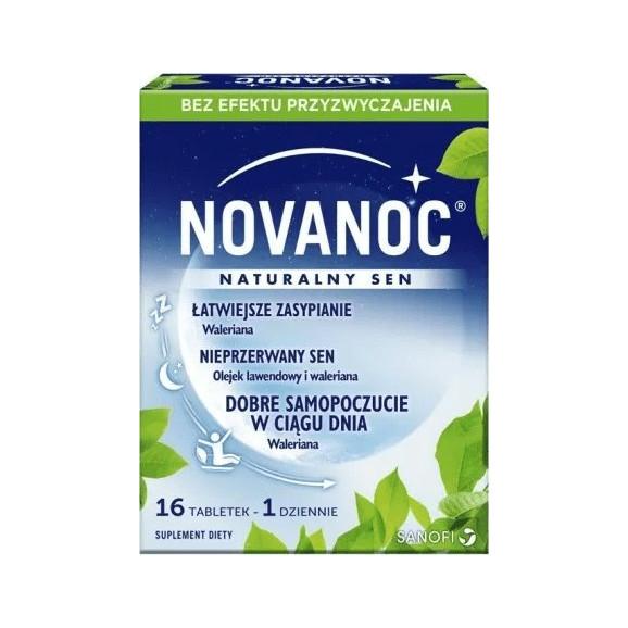 Novanoc Naturalny Sen, tabletki, 16 szt. - zdjęcie produktu
