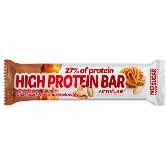 Activlab High Protein Bar, orzechowo-karmelowy, 1 szt. - zdjęcie produktu