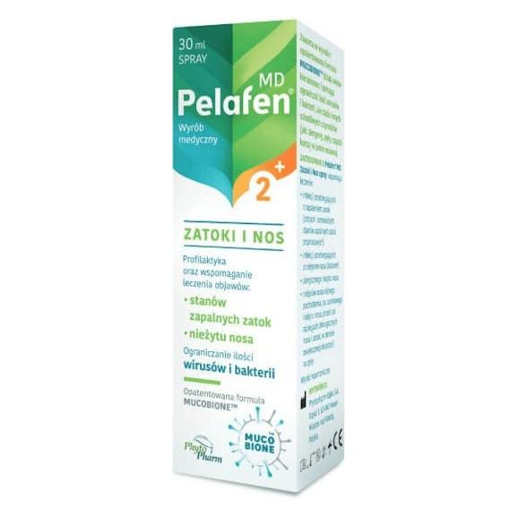 Pelafen MD Zatoki i Nos, spray, 30 ml - zdjęcie produktu
