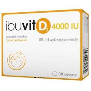  Ibuvit D3 4000 IU, kapsułki miękkie, 30 sztuk - zdjęcie produktu