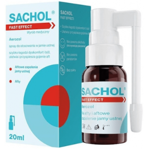 Sachol Fast Effect, aerozol, 20 ml - zdjęcie produktu