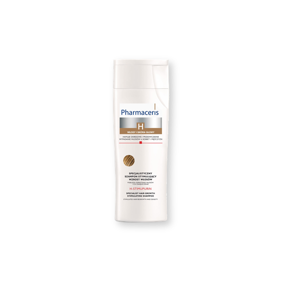 Pharmaceris H Stimupurin, specjalistyczny szampon stymulujący wzrost włosów, 250 ml - zdjęcie produktu