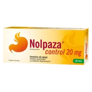 Nolpaza control, 20 mg, tabletki dojelitowe, 14 szt. - zdjęcie produktu