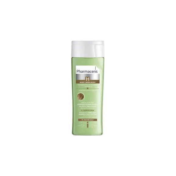 Pharmaceris H Sebopurin, specjalistyczny szampon normalizujący, skóra łojotokowa skłonna do podrażnień, 250 ml - zdjęcie produktu