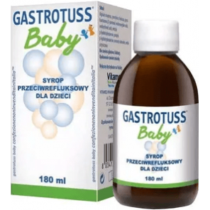 Gastrotuss Baby, syrop przeciwrefluksowy dla dzieci, 180 ml - zdjęcie produktu