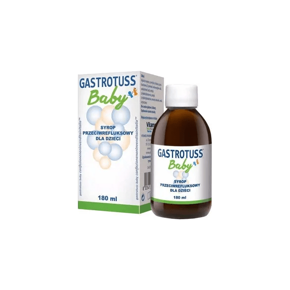 Gastrotuss Baby, syrop przeciwrefluksowy dla dzieci, 180 ml - zdjęcie produktu