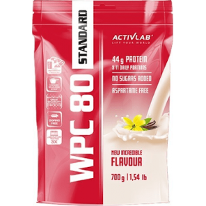 Activlab WPC 80 Standard, odżywka białkowa, smak waniliowy, 700 g - zdjęcie produktu