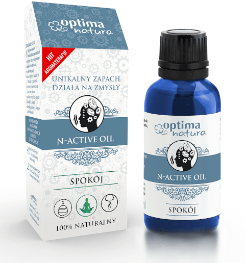 Optima Natura, N-Active Oil Spokój, olejek eteryczny, 20 ml