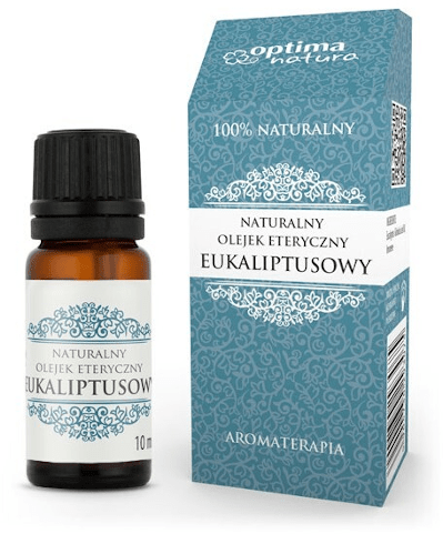 Optima Natura, naturalny olejek eteryczny, eukaliptusowy, 10 ml
